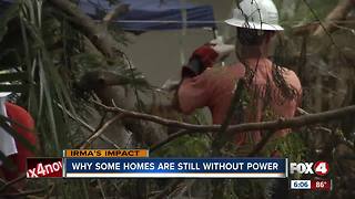 Why some homes are still without power