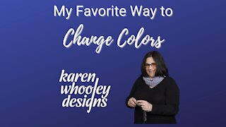 My Favorite Way to Change Colors in Crochet!