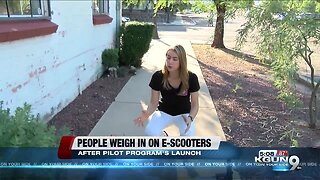 Mixed feelings about E-scooter trial period