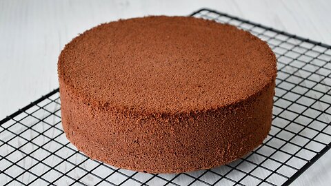 Шоколадный бисквит на кипятке Супер рецепт шоколадного бисквита для торта