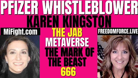 02-18-22   Karen Kingston - Jab , Metaverse, Mark of the Beast, 666