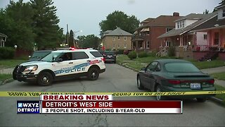 3 people shot, including a child, on Detroit's west side
