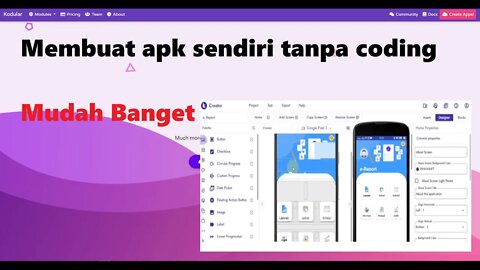 Cara mudah membuat aplikasi android Tanpa coding