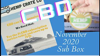 Nov 2020 Hemp Crate Unboxing + RATM