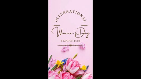 Shorts Shortsbetter Celebrate International Women's Day 2022 Happy Women Day 8 March 2022 Animation