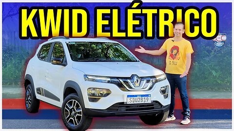 Teste Renault KWID ELÉTRICO: a REAL sobre o carro