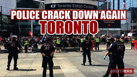 Tensions Rise in Toronto as Police Crack Down Again on Peaceful Lockdown Protestors (April 10, 2021)