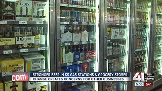 Kansas gas stations, grocery stores can now sell stronger beer