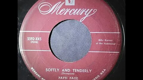 Patti Page, Rex Allen, Billy Barnes – Softly and Tenderly