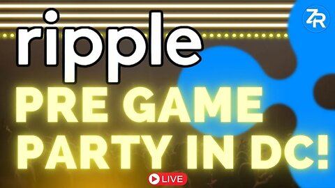 Ripple Pre Game Party In DC!