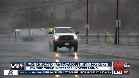 Winter storms create hazardous driving conditions