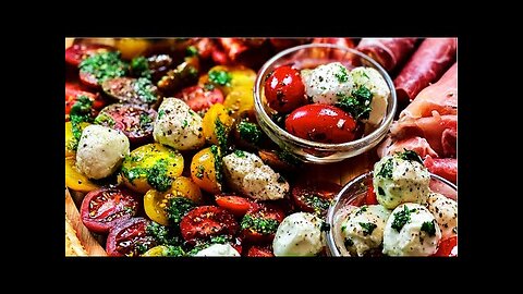 How to Make a Simple Italian Cold Antipasto Appetizer Party Platter