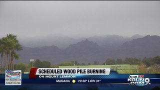 Crews to start burning wood piles on Mount Lemmon Feb. 11-15
