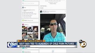 Navy man tied to hundreds of child porn pictures