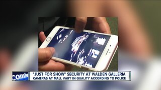 Cheektowaga Police working with variable quality security footage at Walden Galleria
