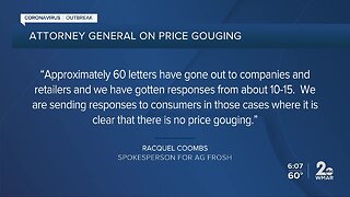 Attorney General responds to more than 100 complaints of price gouging