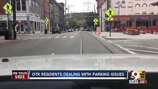 OTR residents dealing with parking issues