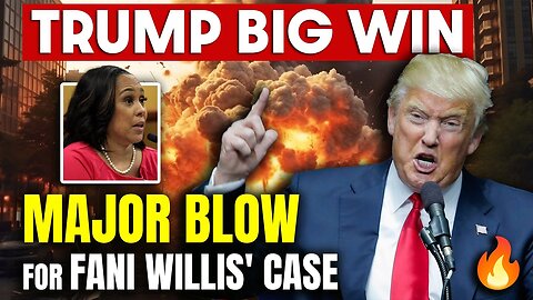 FINALLY! Major Blow in Fani Willis' Case 🔥 After Judge Dismisses Some Trump Charges