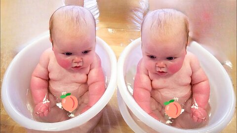 Double Trouble: Hilarious Twins Baby Moments - Cute Baby Videos | Cool Peachy