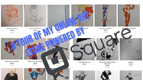 A Tour Of My Online Art Store Powered By Square