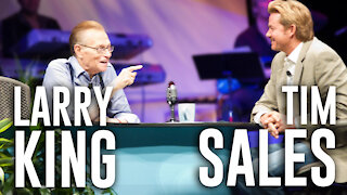 Larry King Interviews Tim Sales (2009) - Full Interview