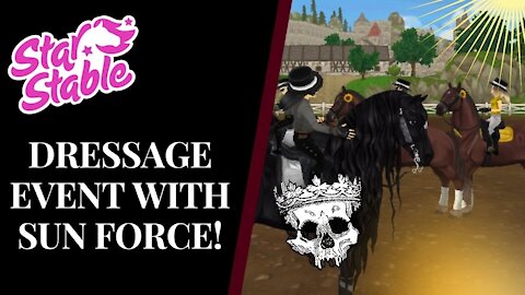 DOING DRESSAGE WITH SUN FORCE?! ☀️ 😲 Star Stable Quinn Ponylord