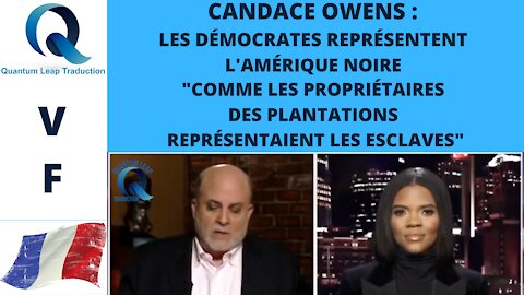 CANDACE OWENS : LES DÉMOCRATES NE REPRÉSENTENT PAS LA COMMUNAUTÉ NOIRE !