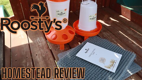 Roosty's Nesting Pads and Feeders | We're Back!!
