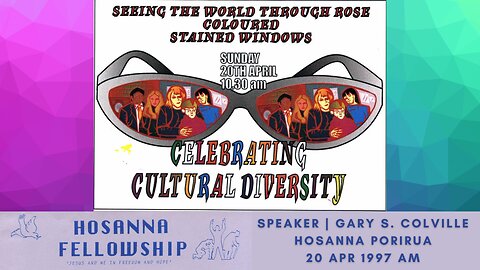 Celebrating Cultural Diversity (Gary Colville) | Hosanna Porirua