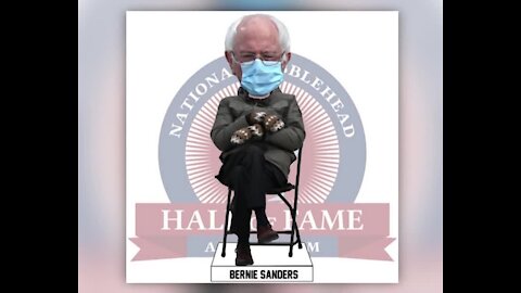 Bernie Sanders' mittens turn into a meme - with a bobblehead!