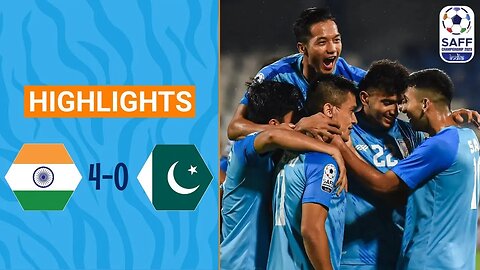India 4-0 Pakistan Highlights || SAFF Championship 2023 ||