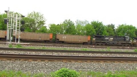 Norfolk Southern 447 Freight Train from Berea, Ohio