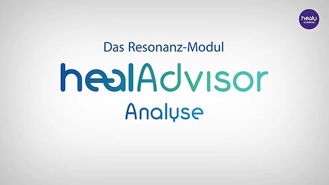 Das Resonanz-Modul - HealAdvisor Analyse App (3/6)