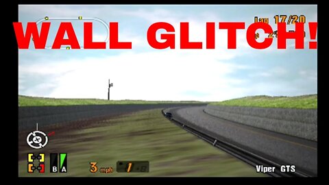 Gran Turismo 3 Like the Wind! 513,000 VIEWS! THANK YOU SO MUCH! Wall Glitch with the Viper GTS!