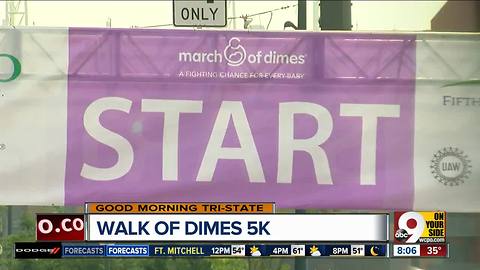 March of Dimes holds biggest annual fundraiser at Paul Brown Stadium