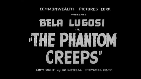 The Phantom Creeps - S01E01 - The Menacing Power