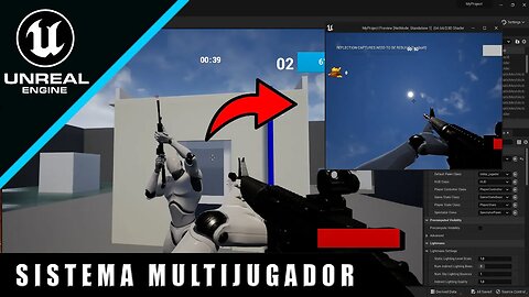 Cómo crear un sistema de multijugador con lobby - Unreal Engine 5.1