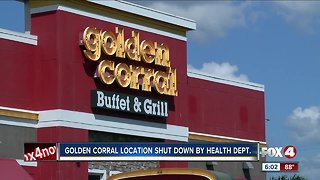 Cape Coral buffet shut down by Health Department