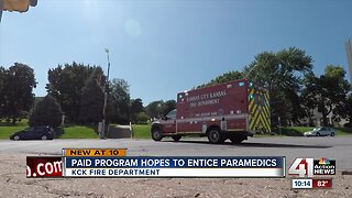 KCK Fire Department offers paid program to recruit paramedics