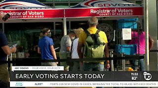 Officials encourage San Diegans to vote early