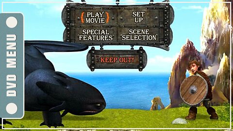 How to Train Your Dragon - DVD Menu