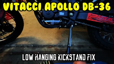 [E5] Kickstand too low! Here is the fix for the Vitacci Apollo DB-36 MUST DO!