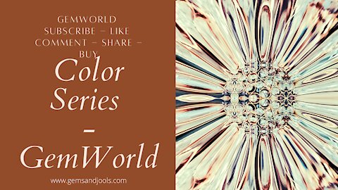 💎 GemWorld Color Series 🤎 BROWN 👉Have you ever been attracted to BROWN gemstones? Check it out 🤎
