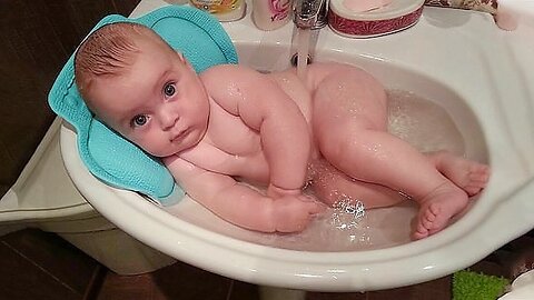 FUNNY BABY VIDEOS try not to laugh baby funny compilation 2021