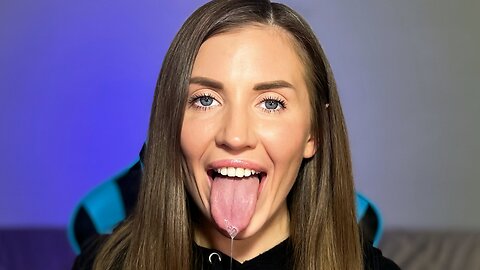 [4k] Mouth sounds ASMR | Glossy lips, camera fogging and lens licking
