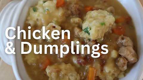 Chicken and Dumplings Recipe