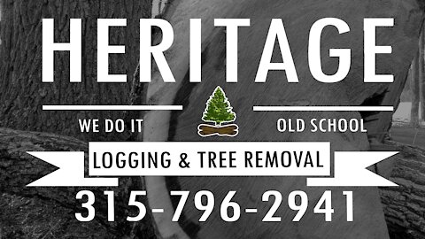 AMAZING tree service at work (Heritage Logging and Tree Services)