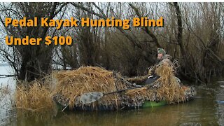 Hunting Blind for Pedal Kayak