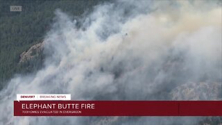 Evacuation orders issued for Upper Bear Creek Rd., Elephant Butte area in JeffCo due to wildfire