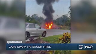 Fire officials call for vigilance after five car fires in five days in Lee County